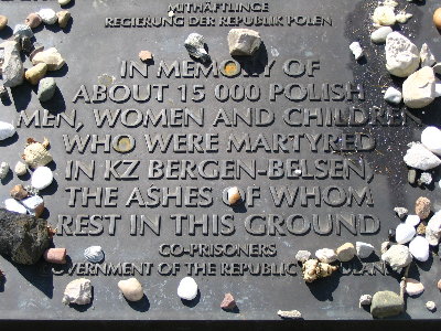 bergen belsen concentration camp. Harry at Bergen Belsen.